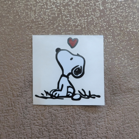Snoopy Vinyl Decals / Snoopy / Peanuts / Charlie Brown / Woodstock / Vinyl Decal - Picture 3 of 5